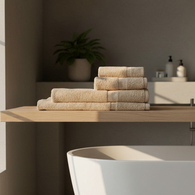 TMC Collection Cotton Blend Ring Spun Towels-1