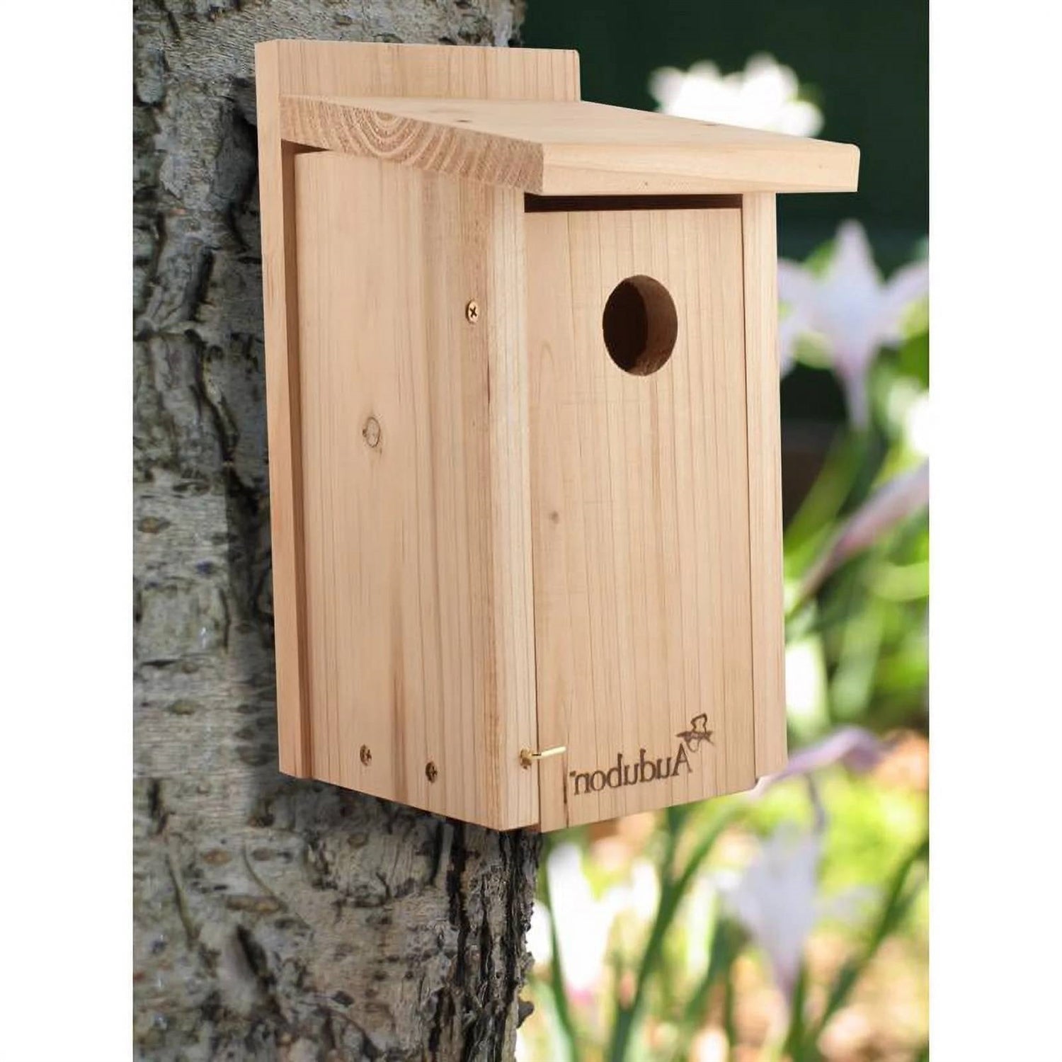 Classic Cedar Wood Bluebird Bird House-1