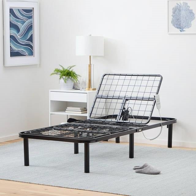 Twin XL Remote Remote Controlled Steel Adjustable Bed-0