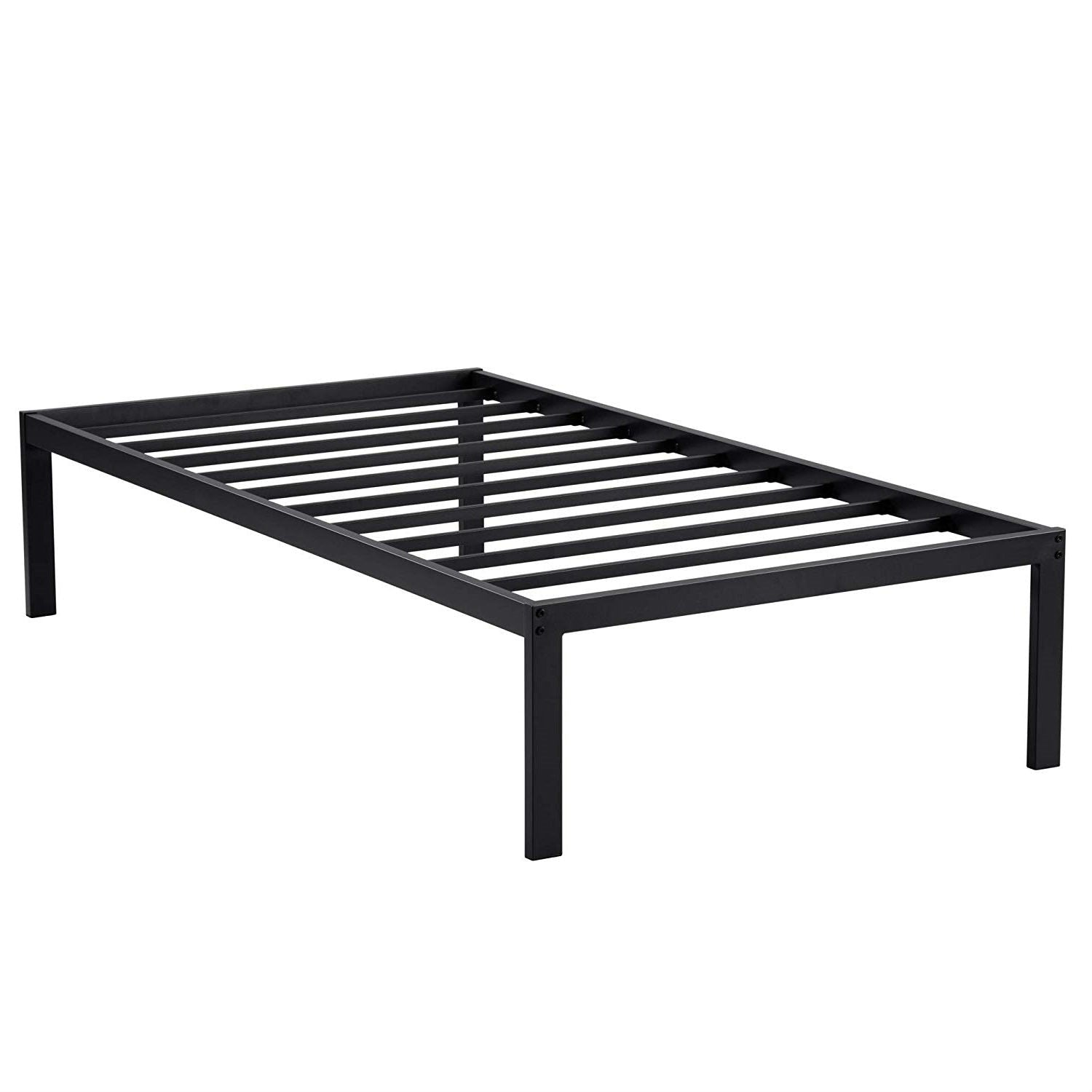 Twin size 16-inch High Heavy Duty Metal Platform Bed Frame-1
