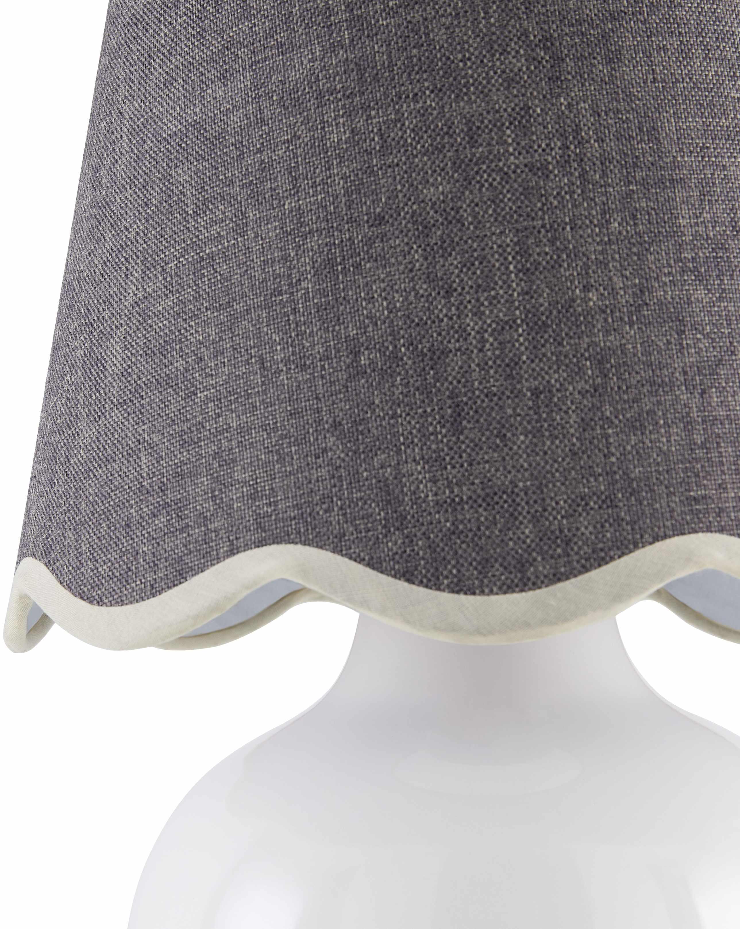 Theisseil Gray Shade Table Lamp - PRHOMZ