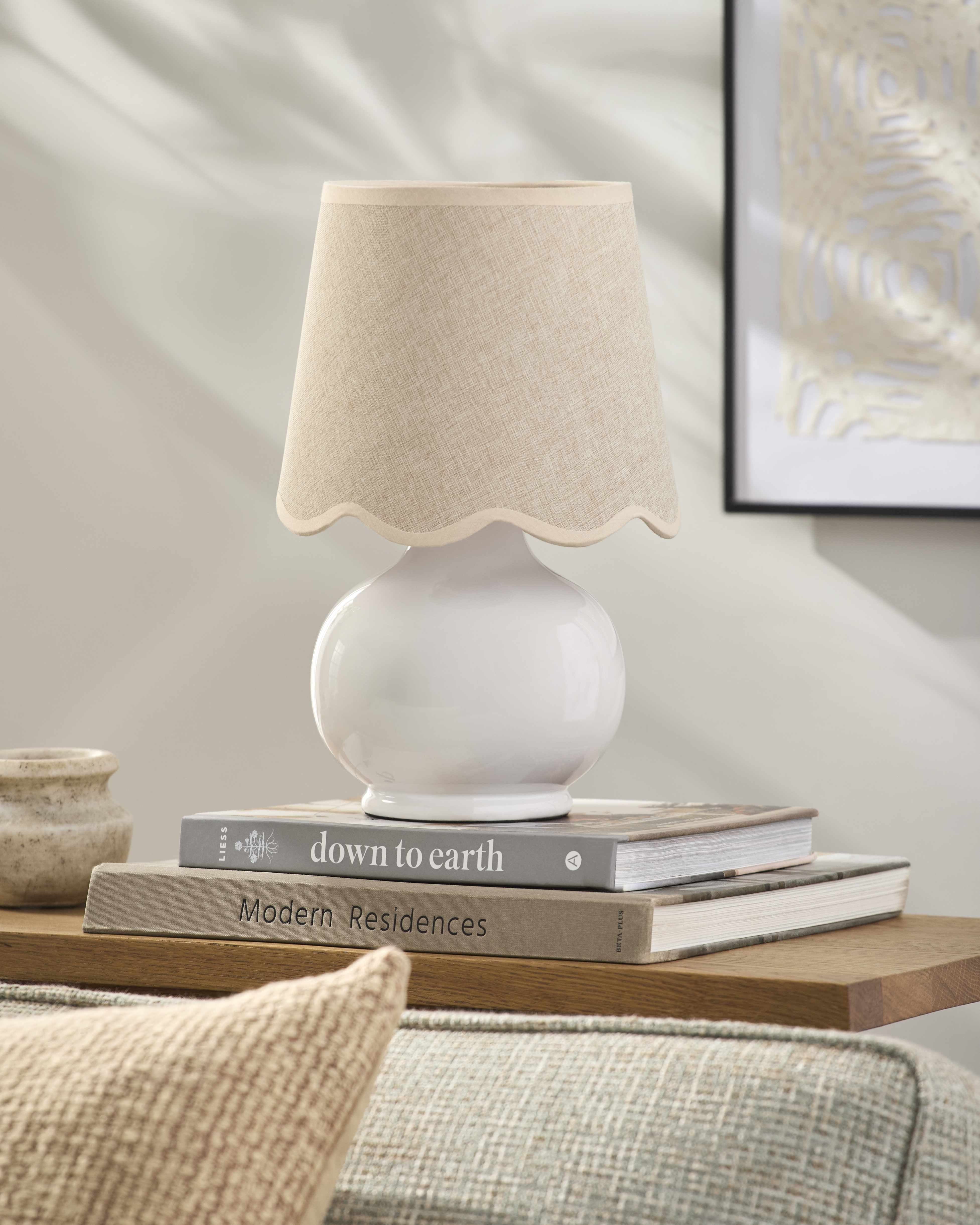 Theisseil Beige Table Lamp-0