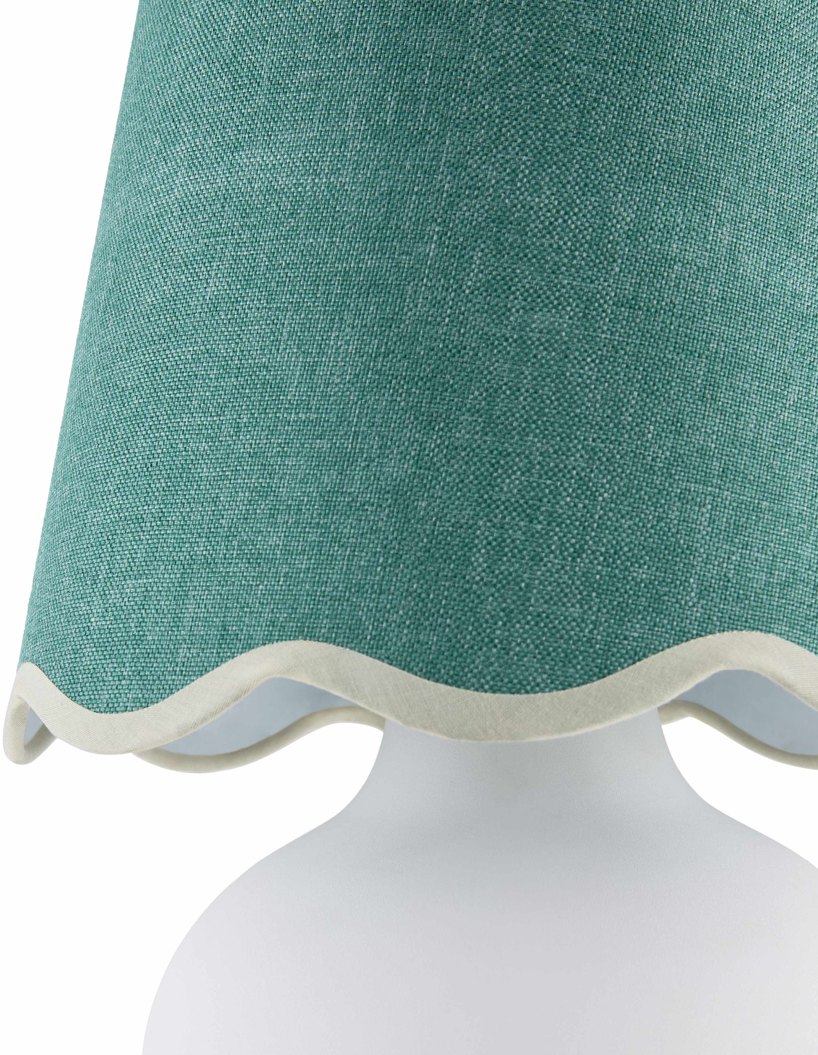 Theisseil Grass Green Shade Table Lamp-3