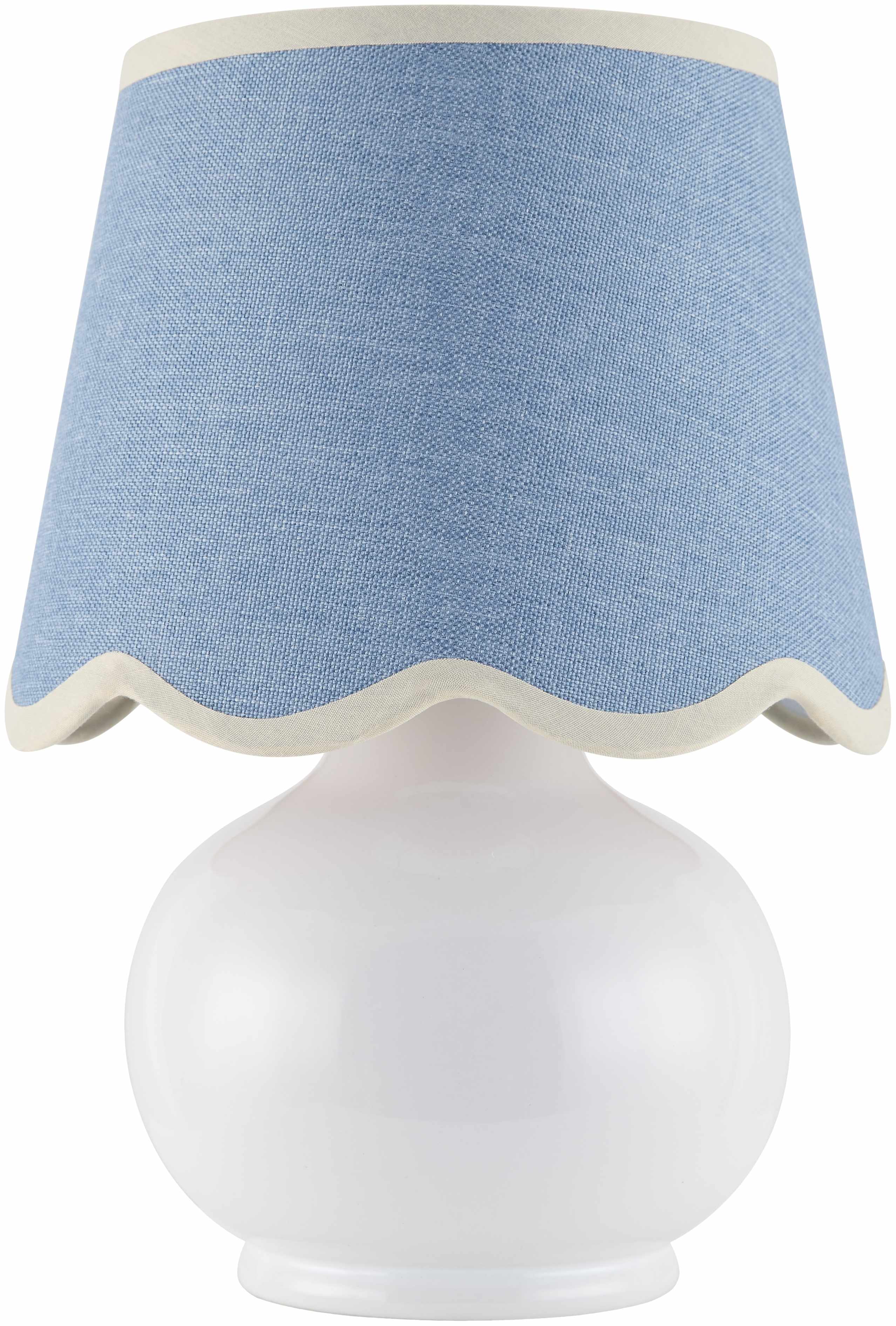 Theisseil Blue Shade Table Lamp-1