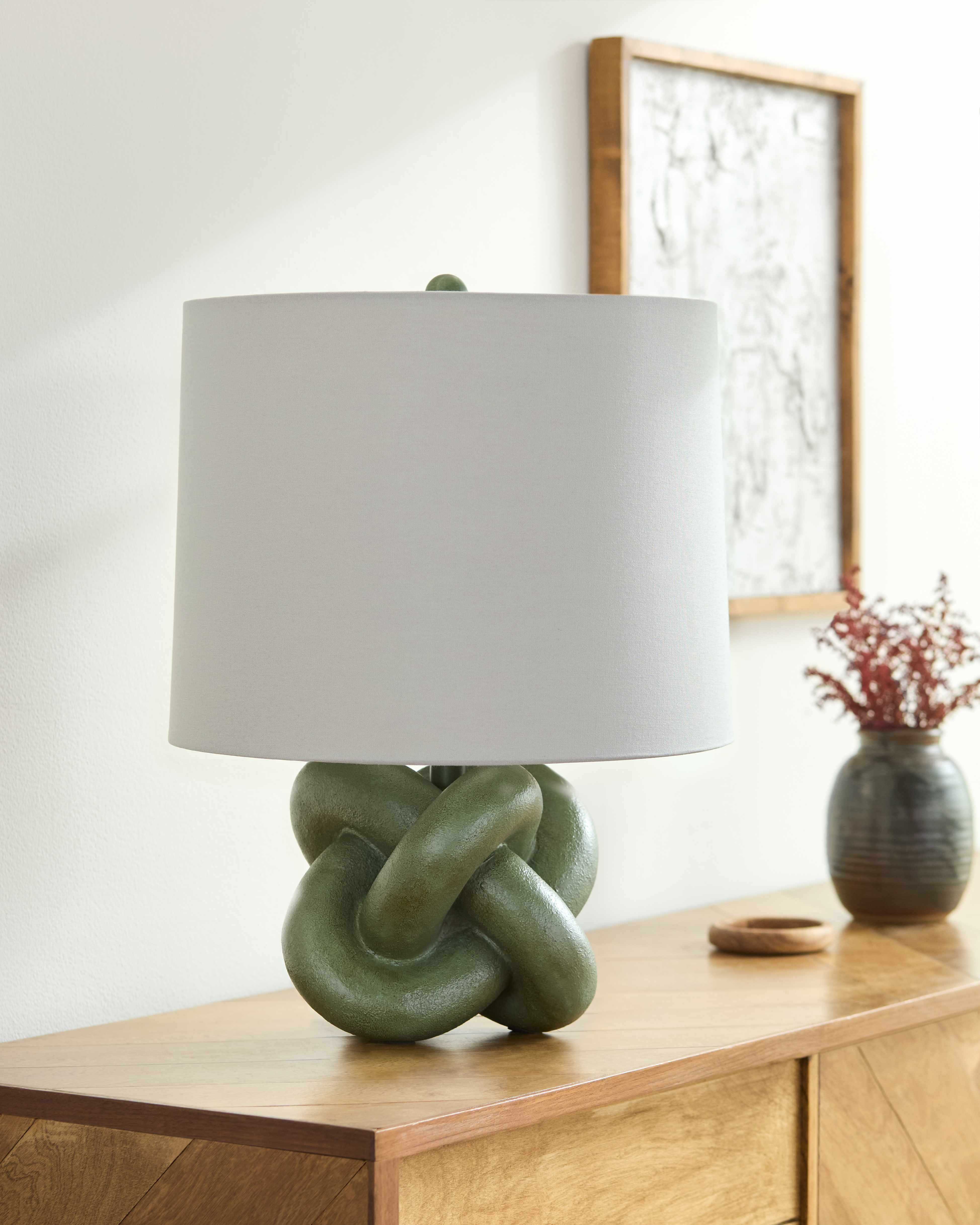 Telerghma Green Table Lamp-0