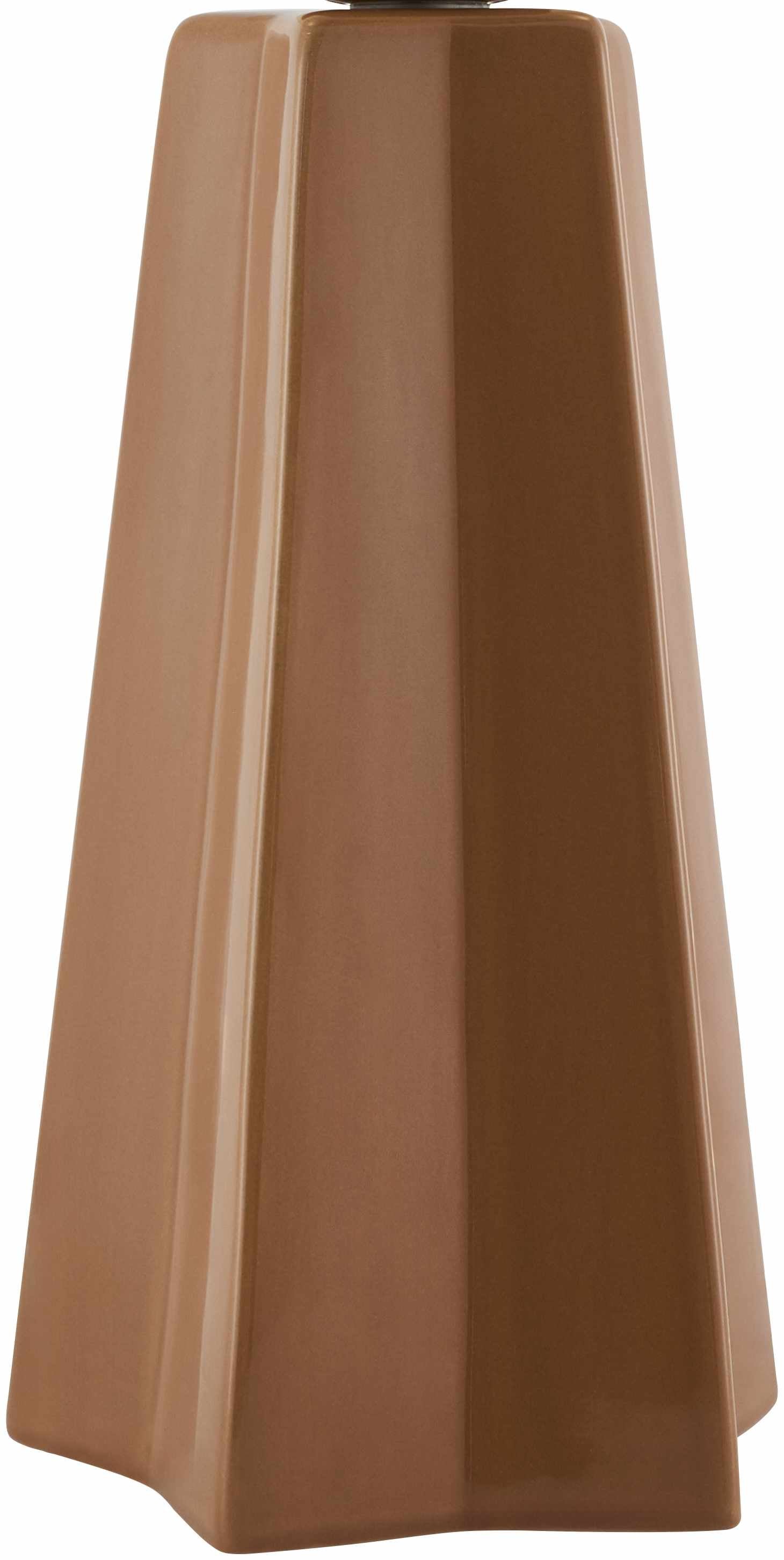 Tayeeglow Brick Red Table Lamp-3