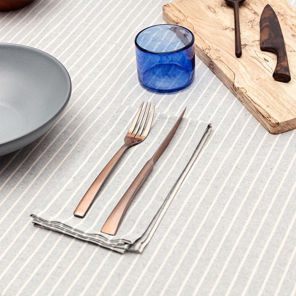 Tablecloth & Napkins Bundle: Tablecloth 100 X 60 In. And Cloth Napkins Set of 4 - PRHOMZ