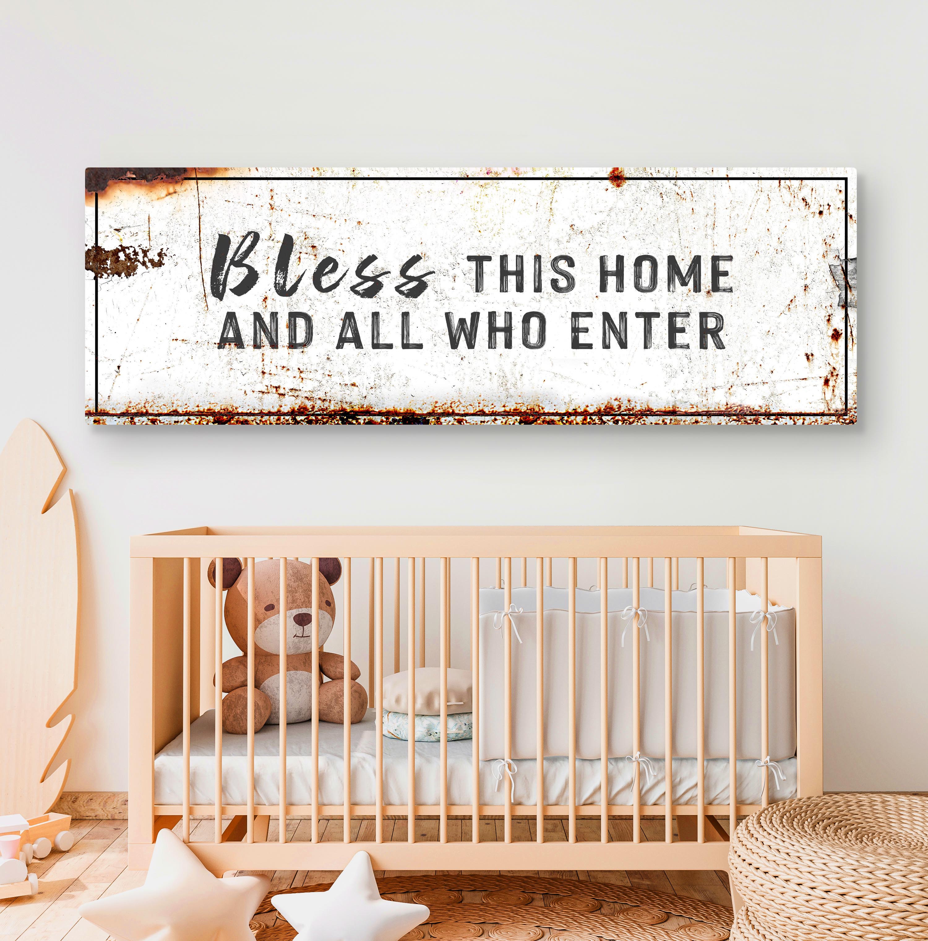 BLESS THIS HOME - CHRISTIAN WALL DECOR