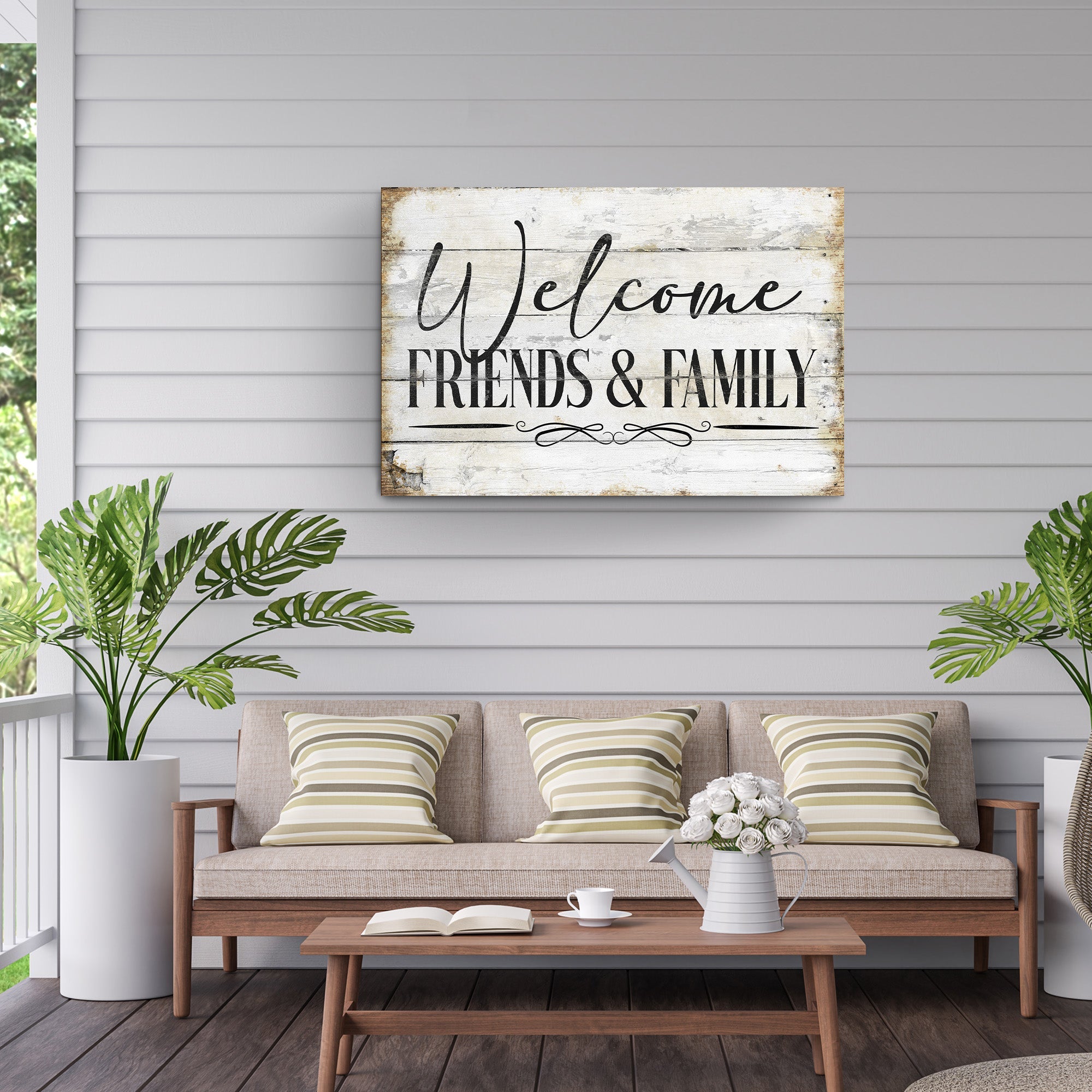 Welcome Friends & Family Sign