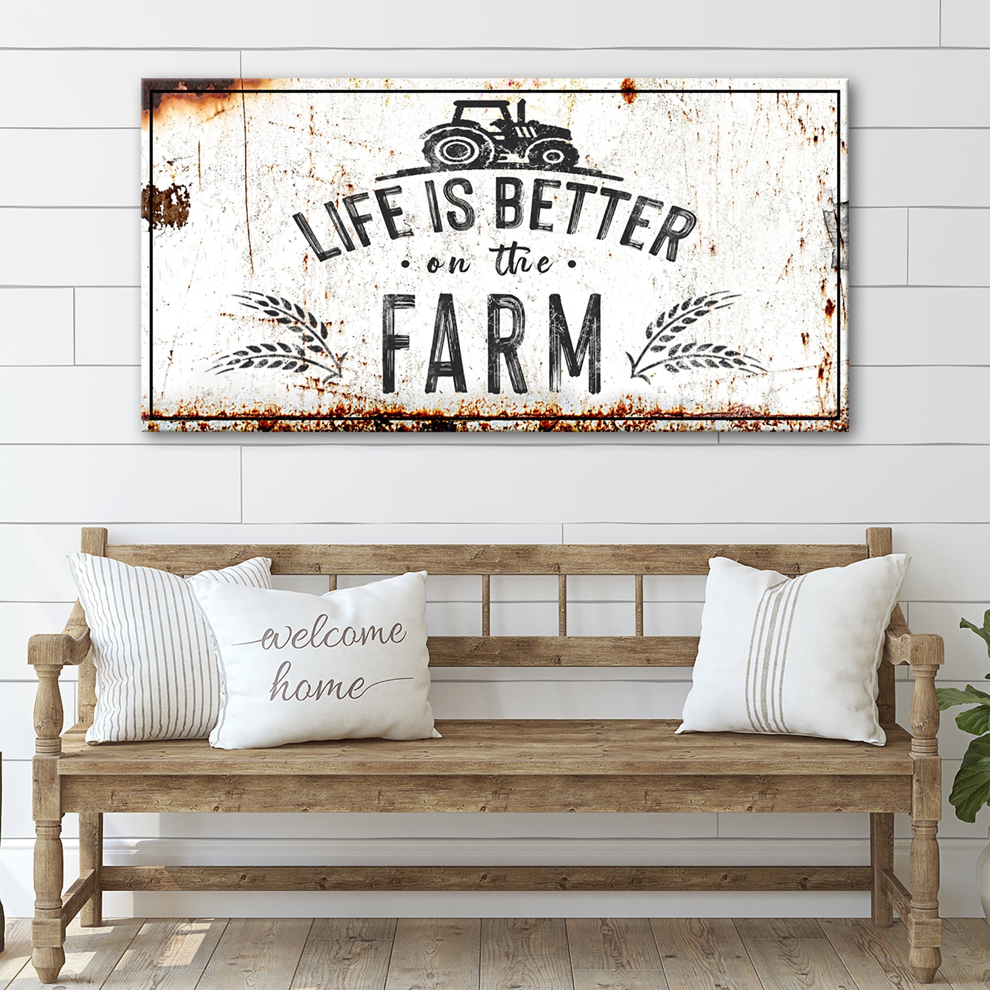 Life Is Better On The Farm Sign II