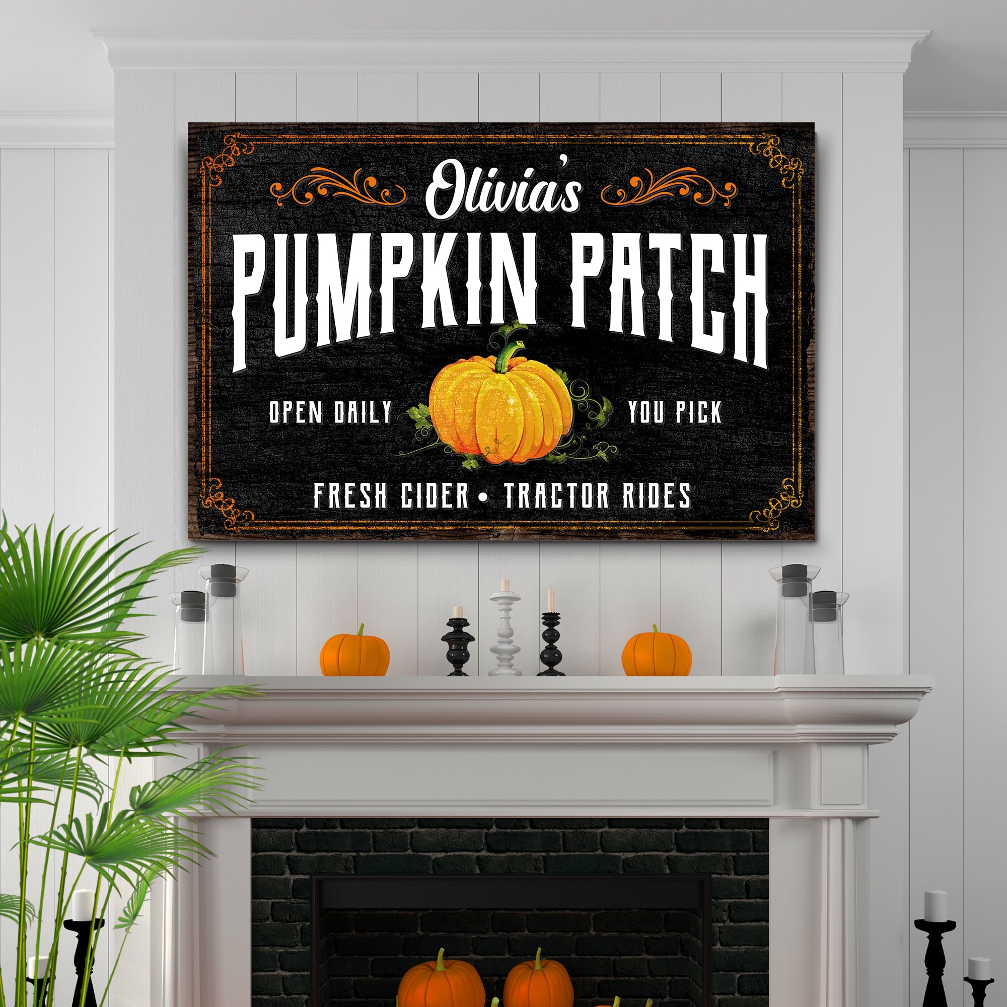 Pumpkin Patch Sign IV
