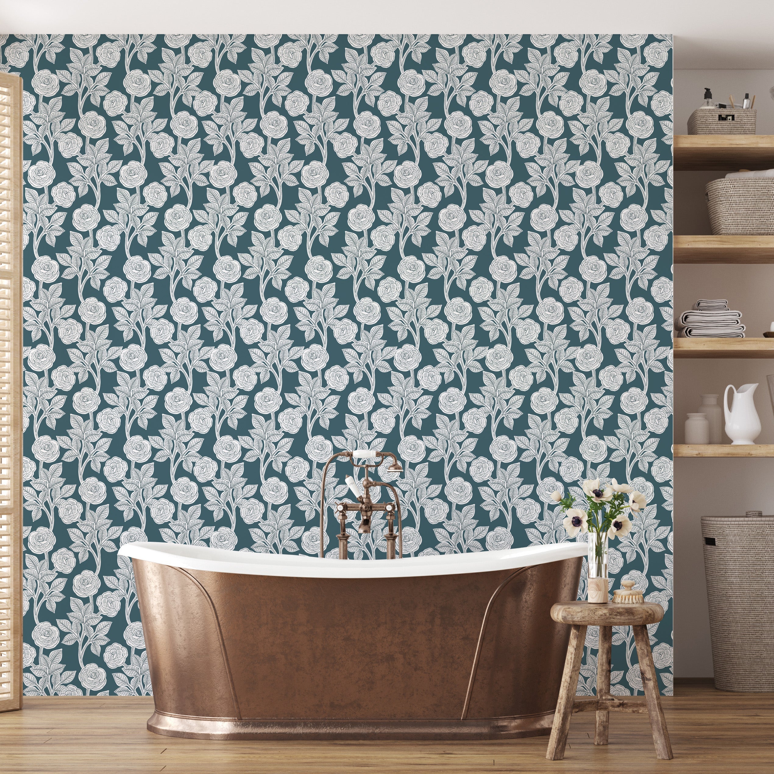 Mulberry Wallpaper by Gooseberry Moon