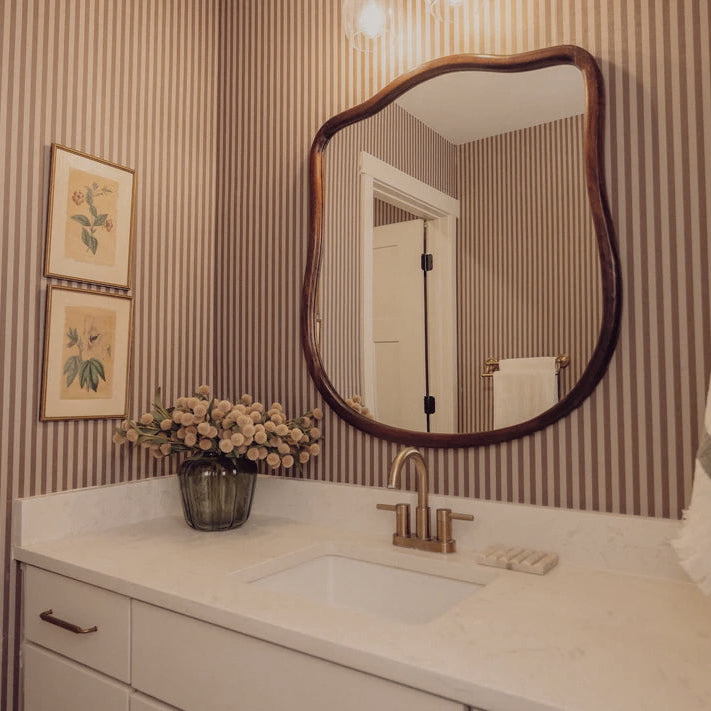 Ashbury Stripe Wallpaper by Safari Natalia x Taddy Mikelaites