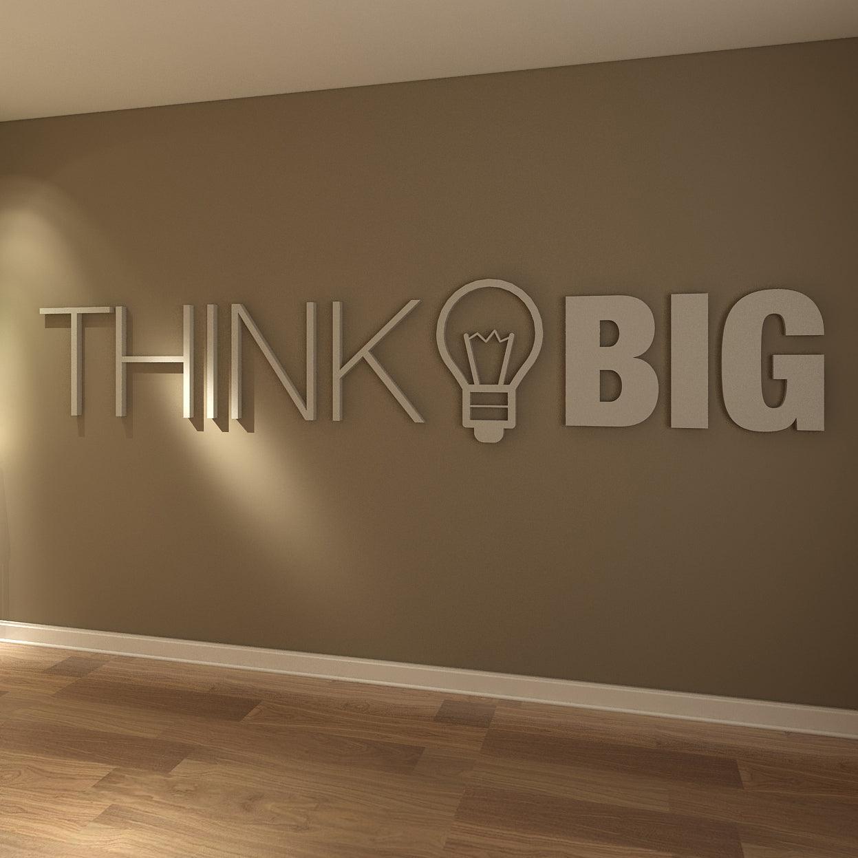Think Big Office Decor 3D - PRHOMZ