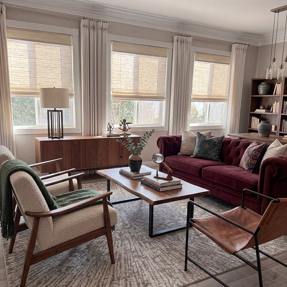 Tranquil Pure Ramie Textured Woven Shade