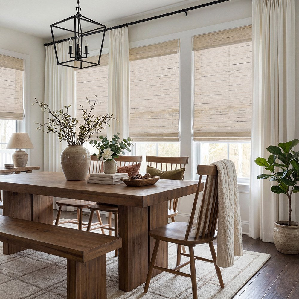 Tranquil Pure Ramie Textured Woven Shade