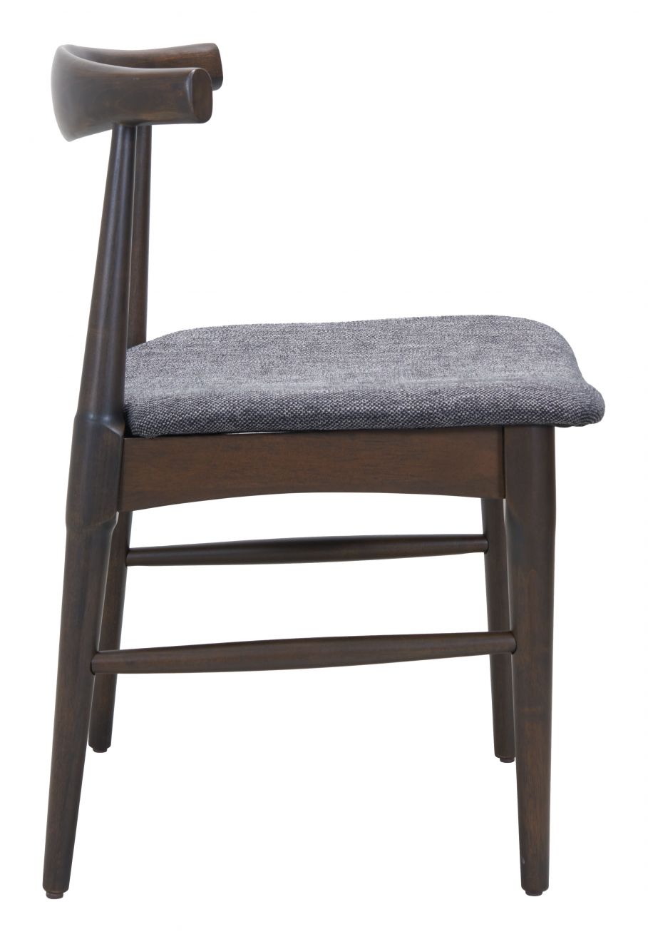 Tuzka Grey Fabric Dining Chair 2PC
