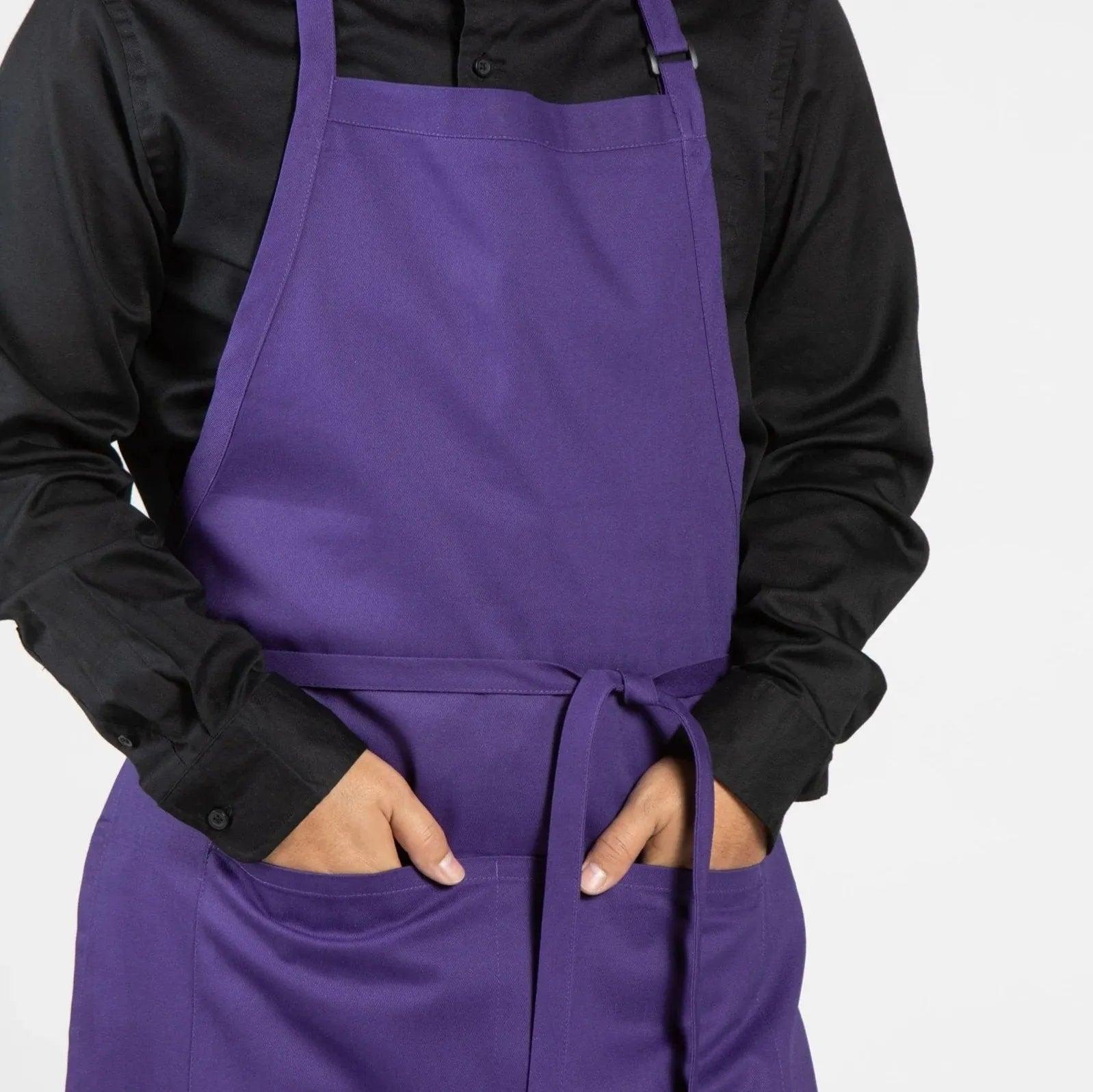 Twill Cotton Blend Adjustable Butcher Aprons 2 PK - PRHOMZ