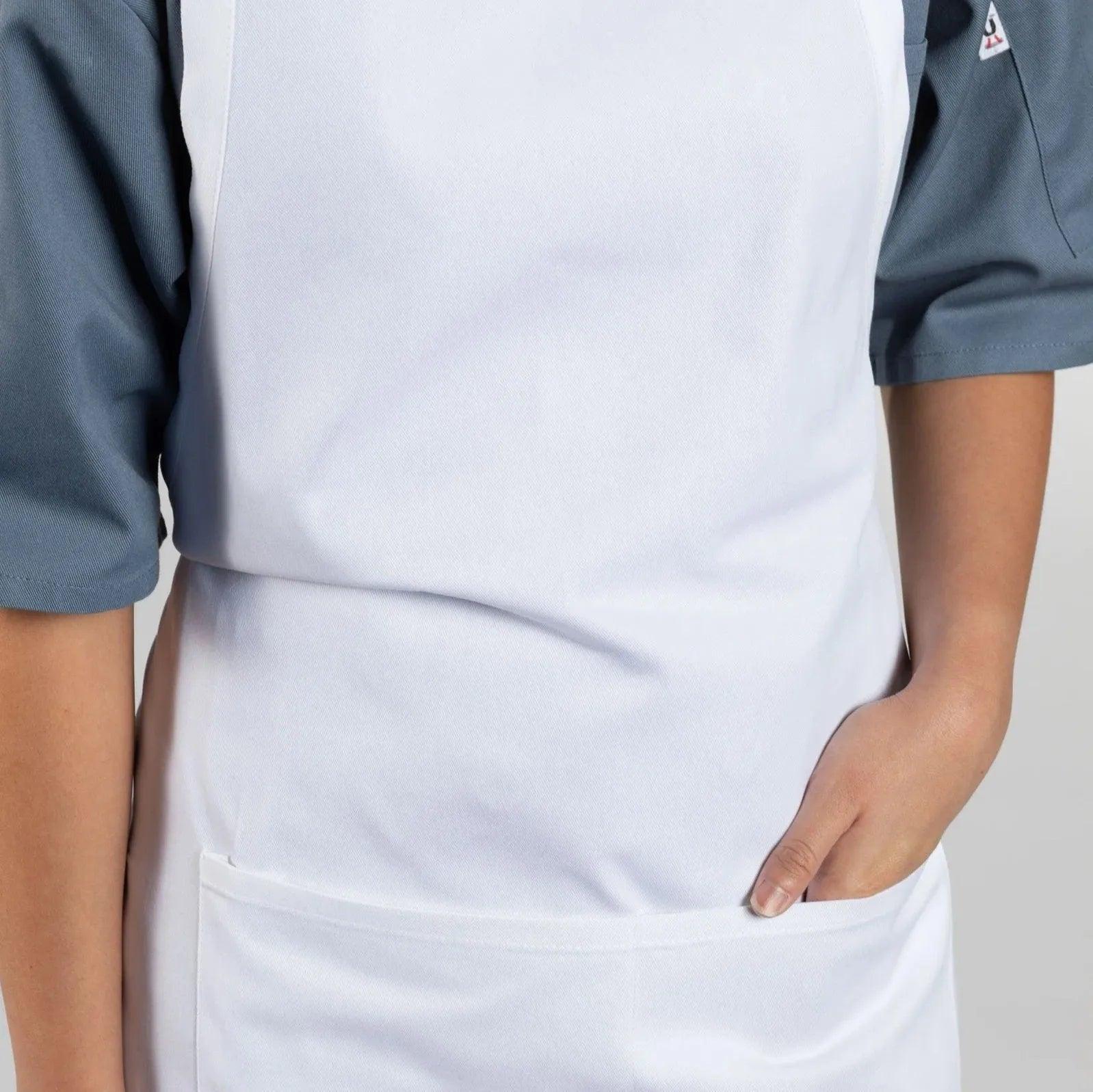 Twill Cotton Blend Adjustable Butcher Aprons 2 PK - PRHOMZ