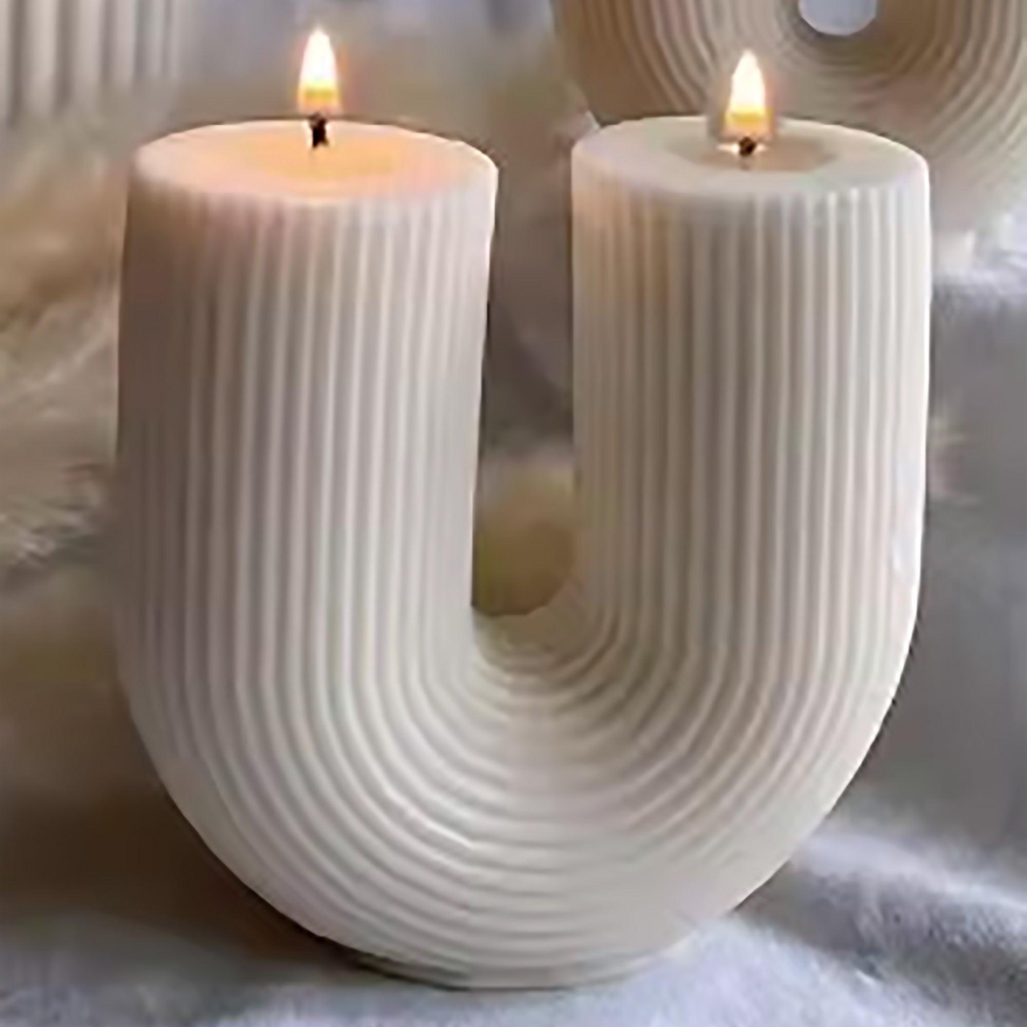 Arch Candle-Natural-Lime, Basil & Citrus - PRHOMZ