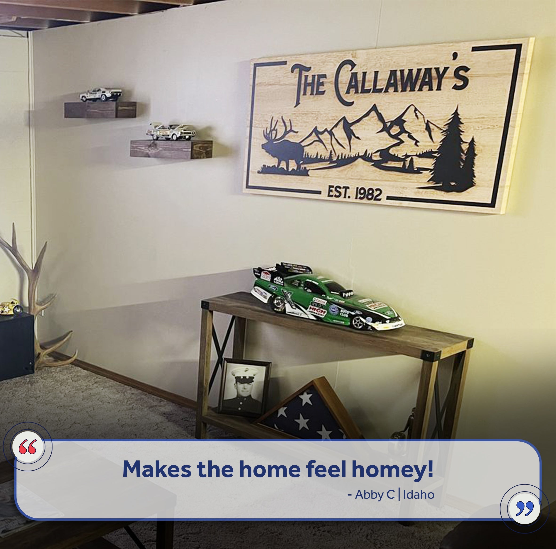 Family Mountain Sign