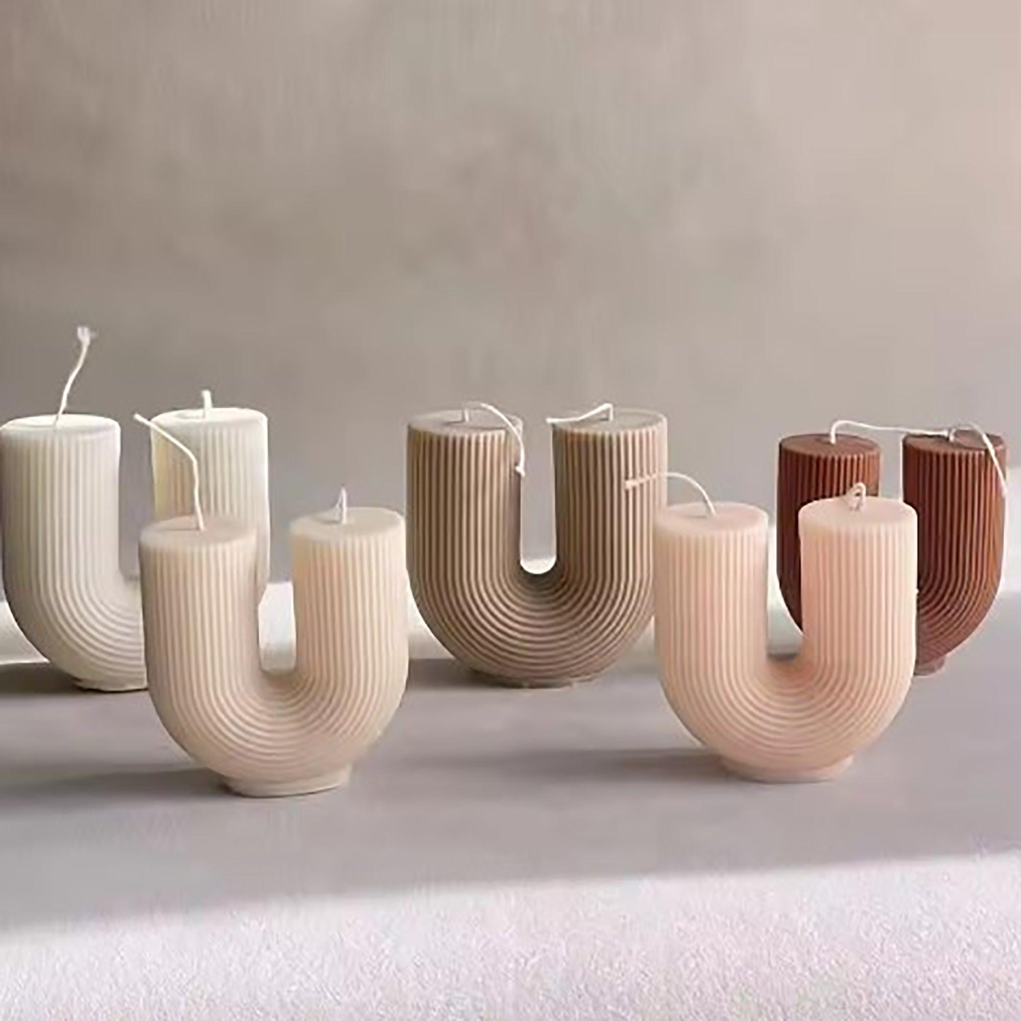 Arch Candle-Amber-Orange Blossom - PRHOMZ