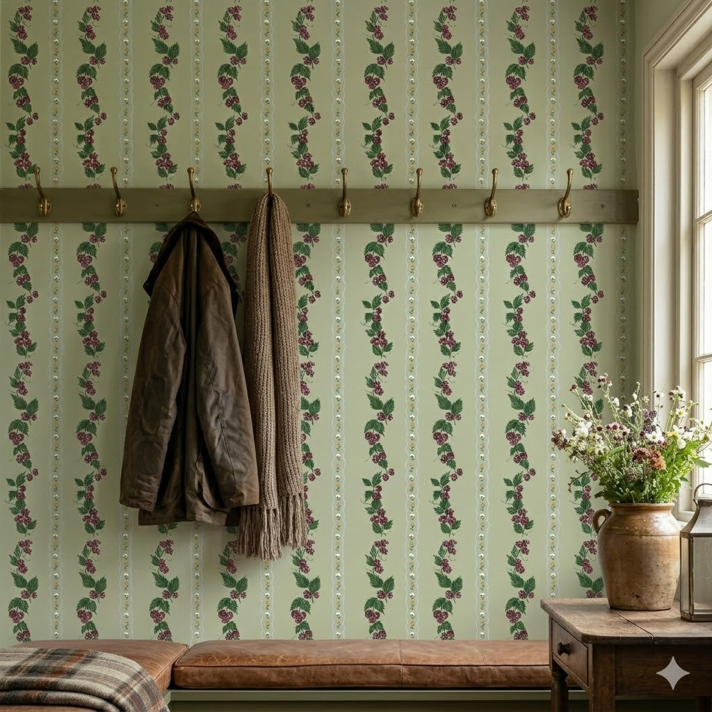 Wrenley Wallpaper by Pen and Pillar