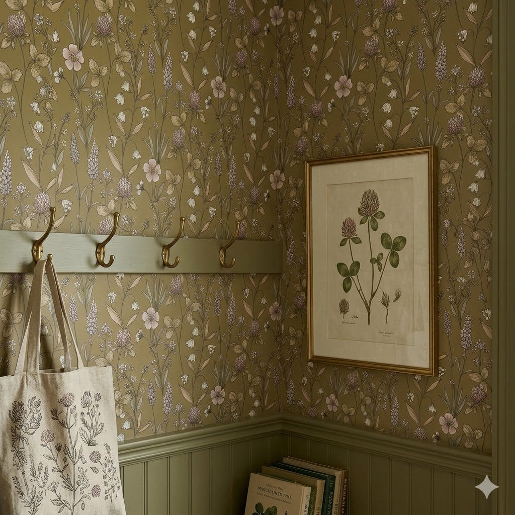 Kirsten Wallpaper by Claire's Creative Forest
