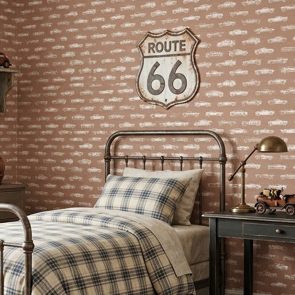 Derby Wallpaper by Rusky Rose by Amy