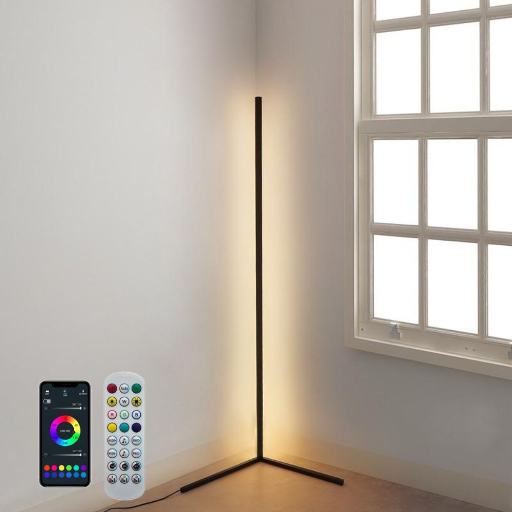 RGBCW Corner Floor Lamp