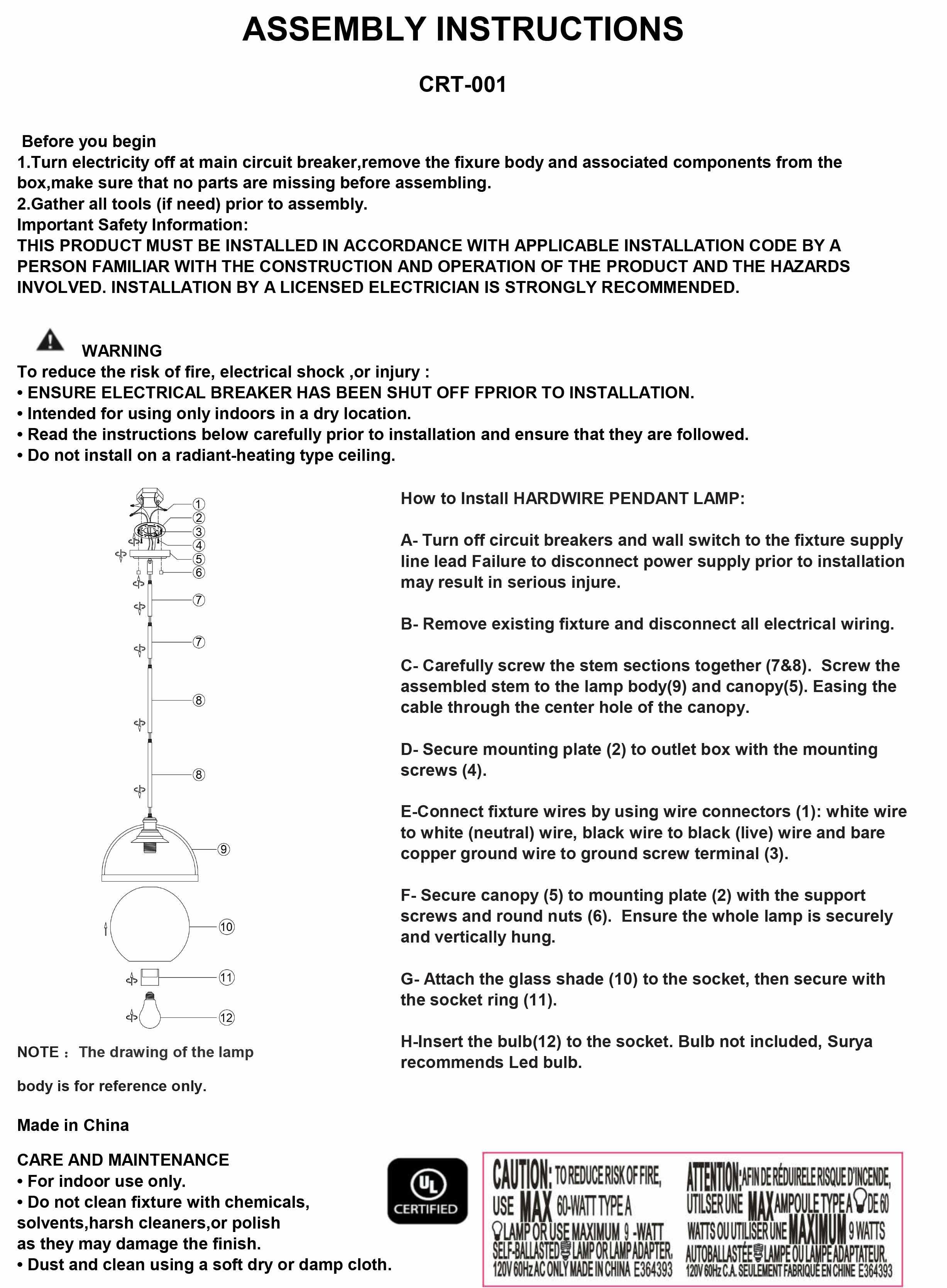 Vespolate Pendant - PRHOMZ