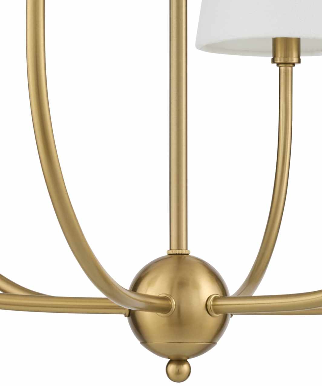 Vishnyovka Metallic - Brass Chandelier-3