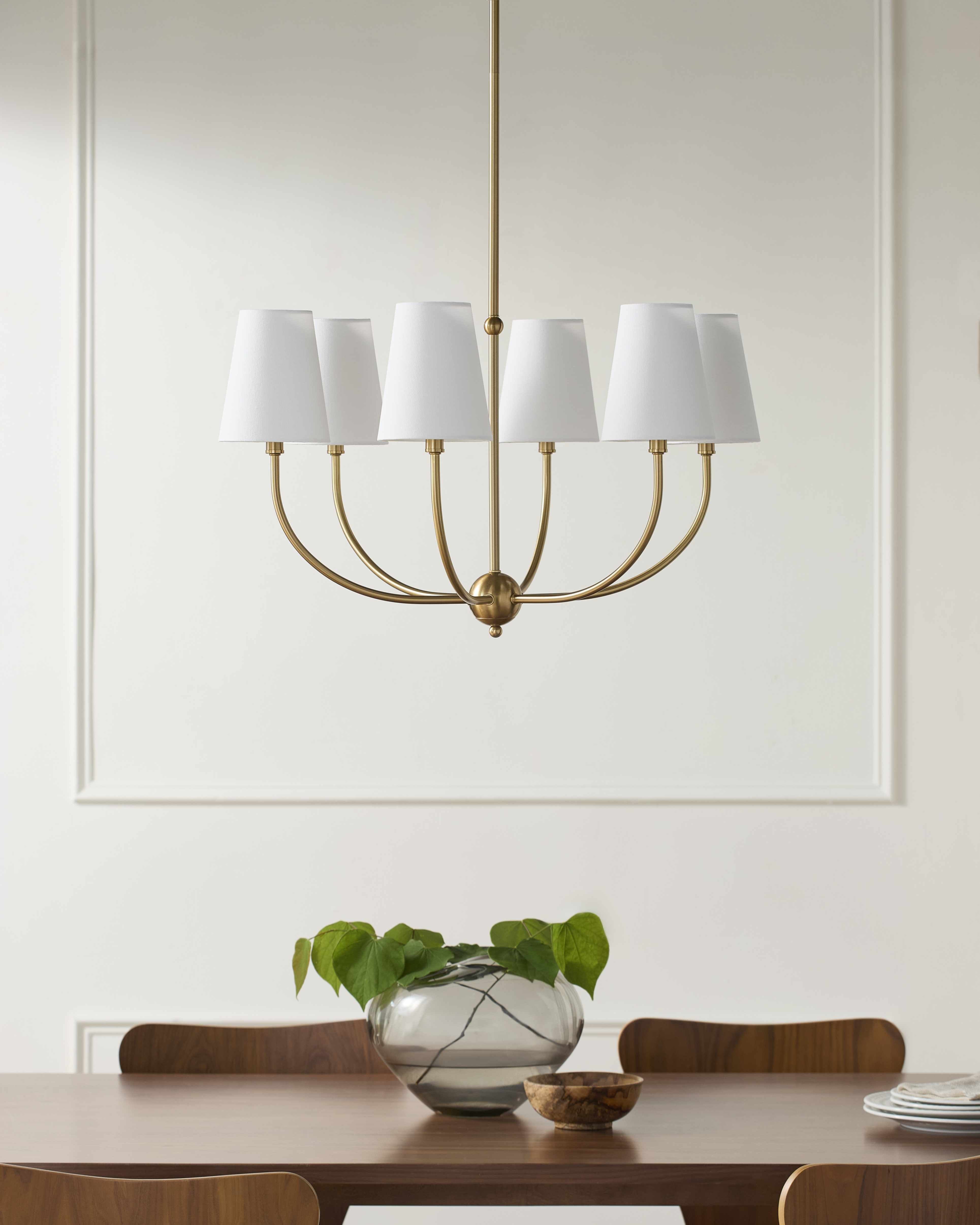 Vishnyovka Metallic - Brass Chandelier-0