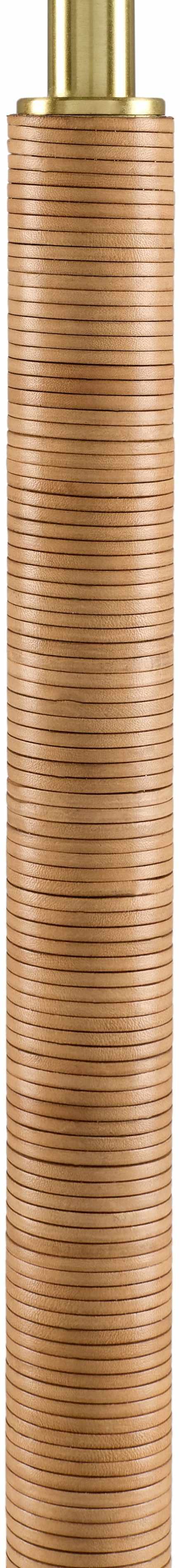 Vigonzone Metallic Brass Contemporary Floor Lamp - PRHOMZ