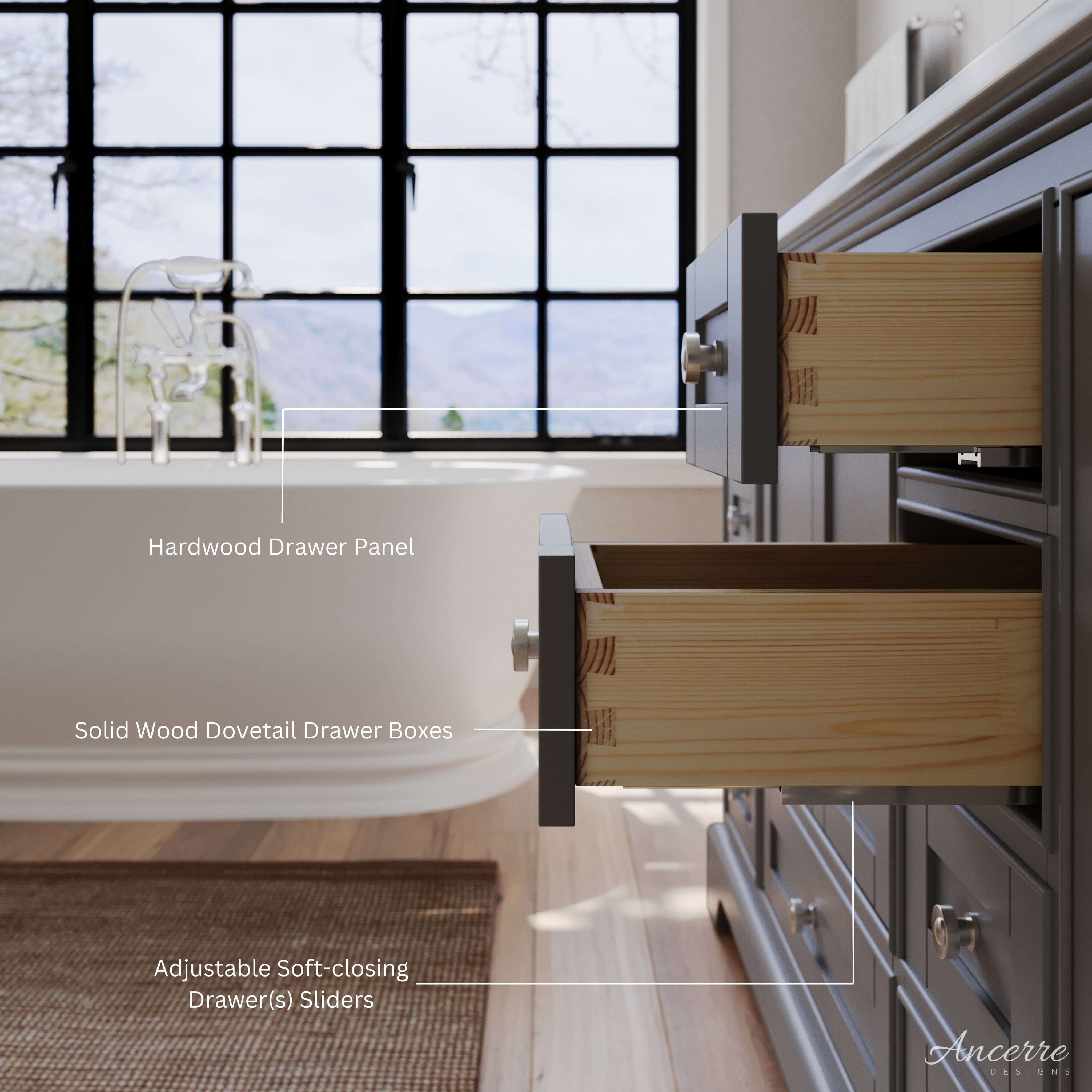 Audrey Bathroom Vanity Collection