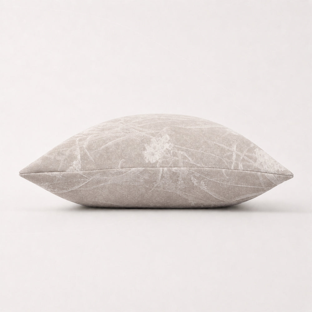 Vale Subtle Botanical Jacquard Pillow Covers