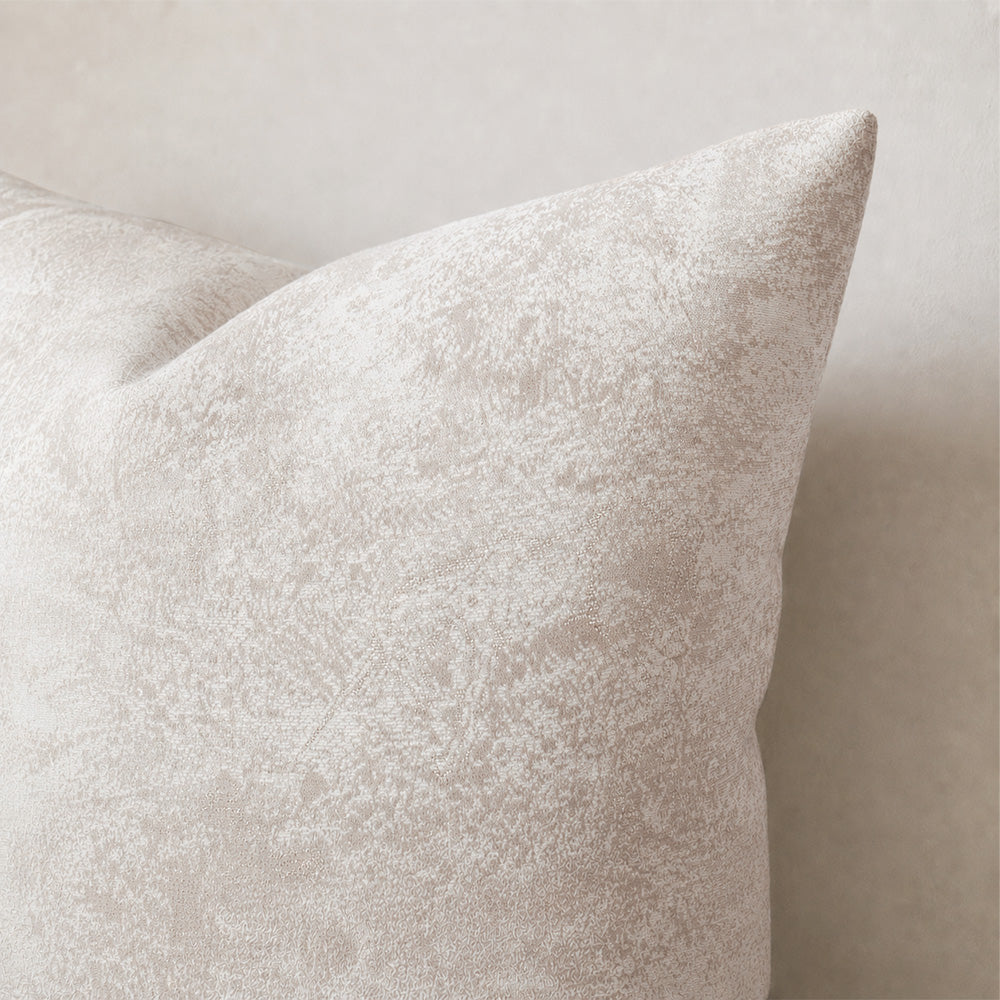 Vale Subtle Botanical Jacquard Pillow Covers