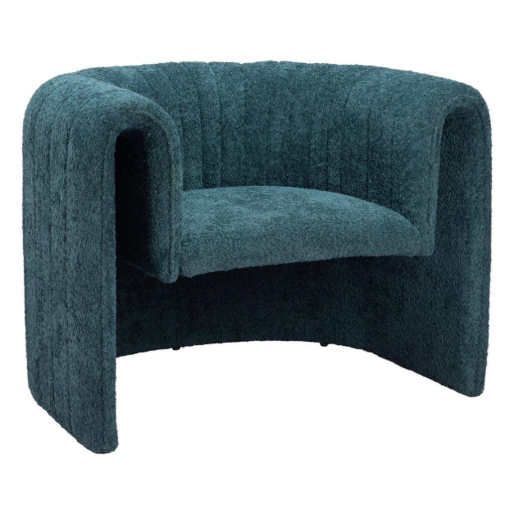 Viana Curved Shaped Accent Chair