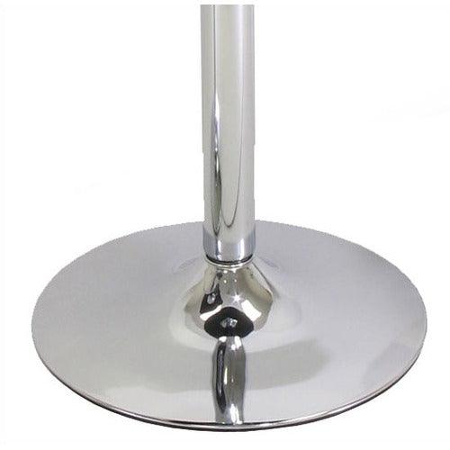 3 Piece Modern Dining Set with Bistro Table and Two Stools - PRHOMZ