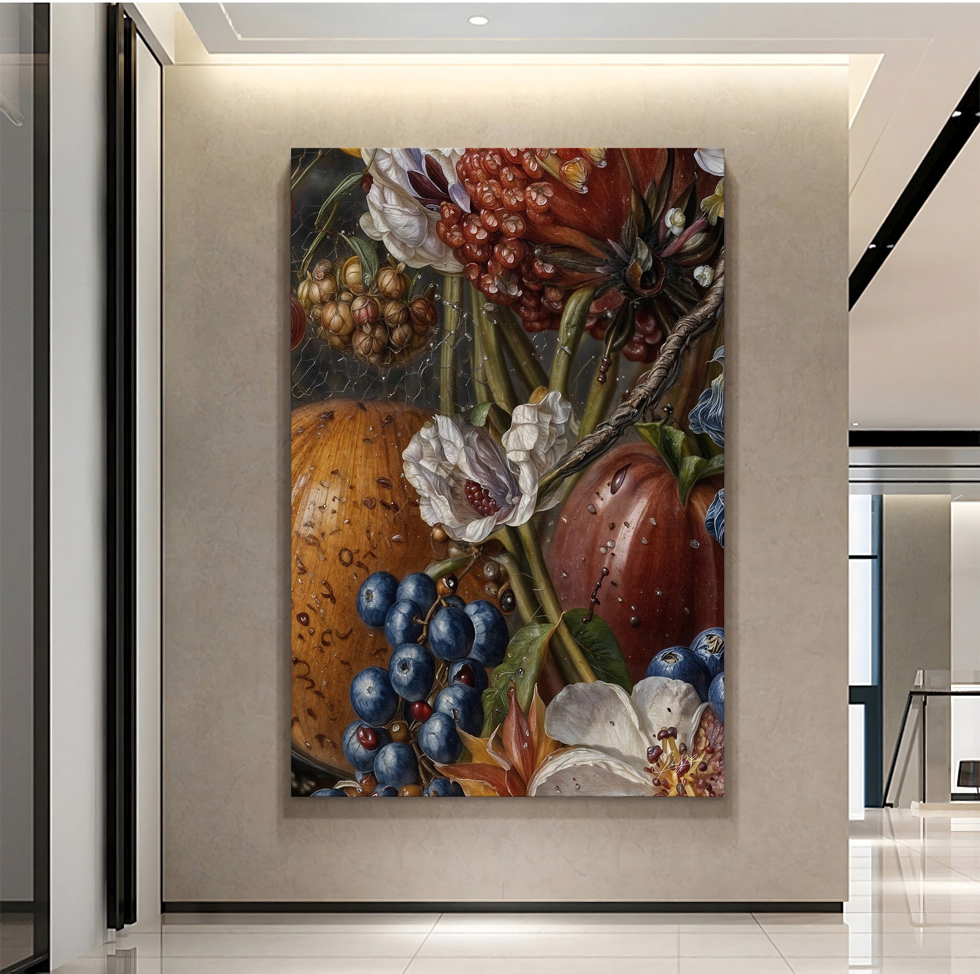 Canvas Print: "Baroque Bounty II"