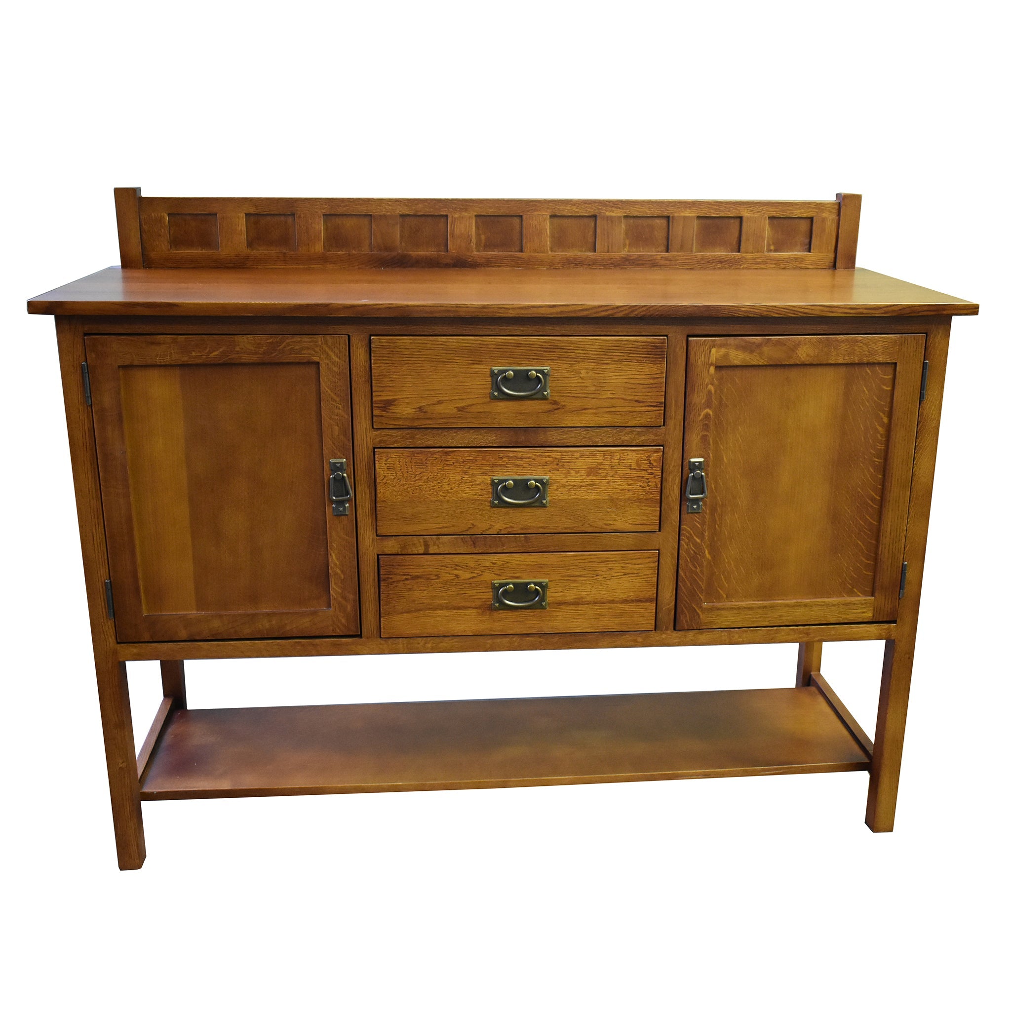 Mission Turner Sideboard-3 Drawers-2 Doors-Michael's Cherry (MC-A)-58"
