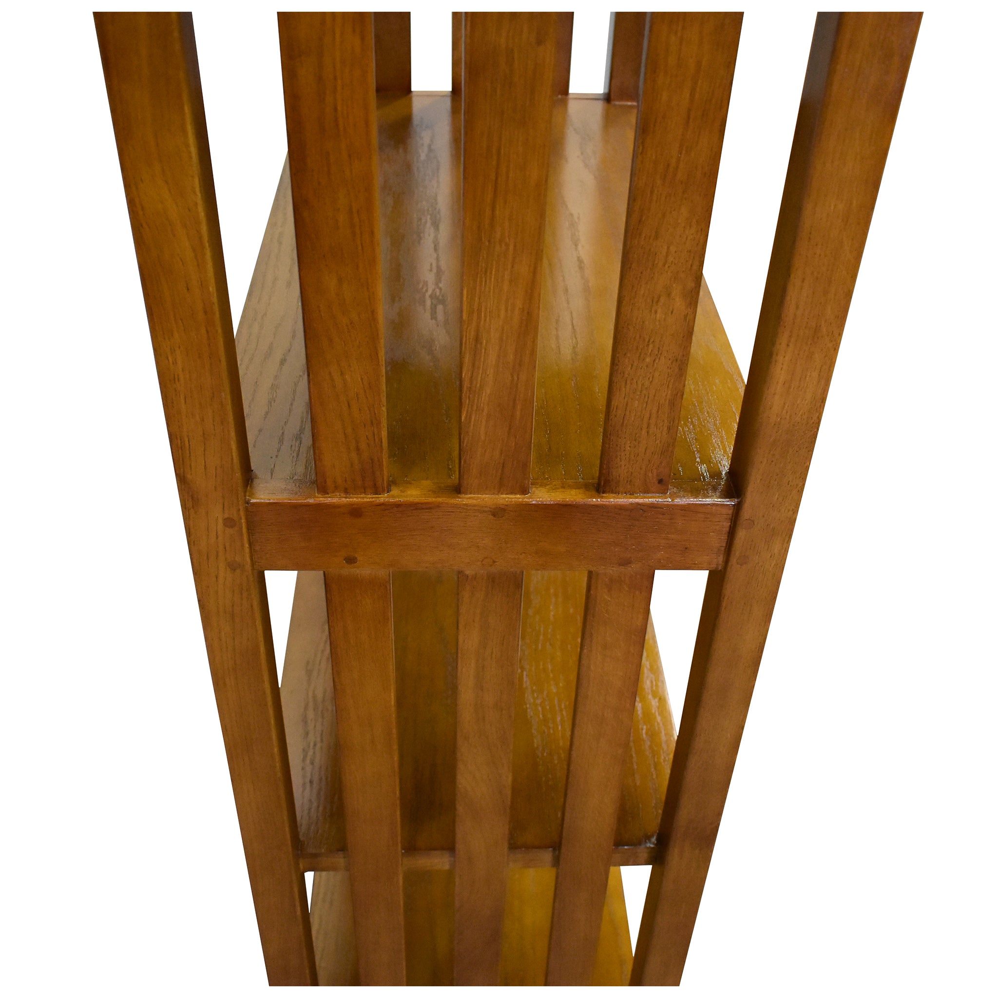 Mission Spindle Side 5 Shelf Bookcase - Michael's Cherry (MC1)