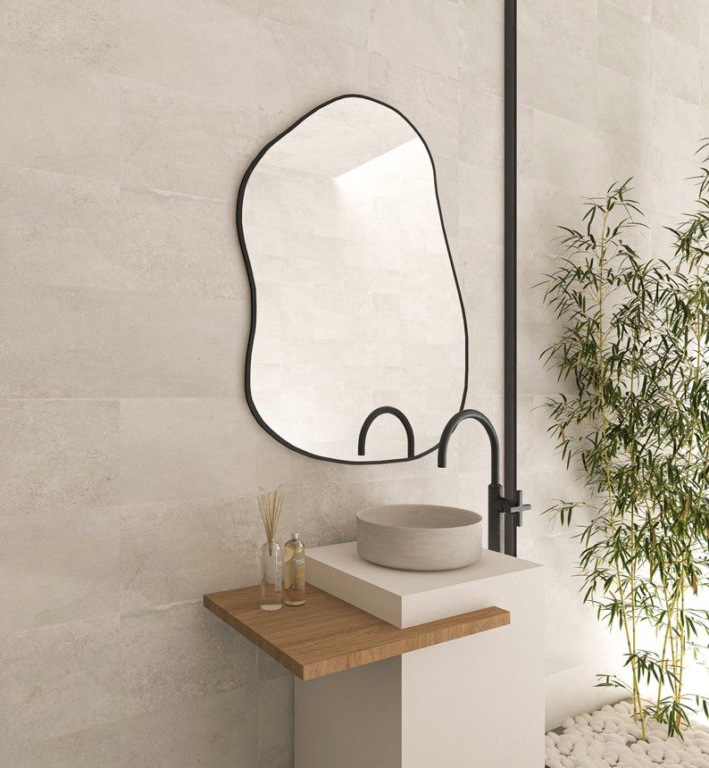 Sienna Asymmetrical Mirror - Handmade Irregular Wall Mirror