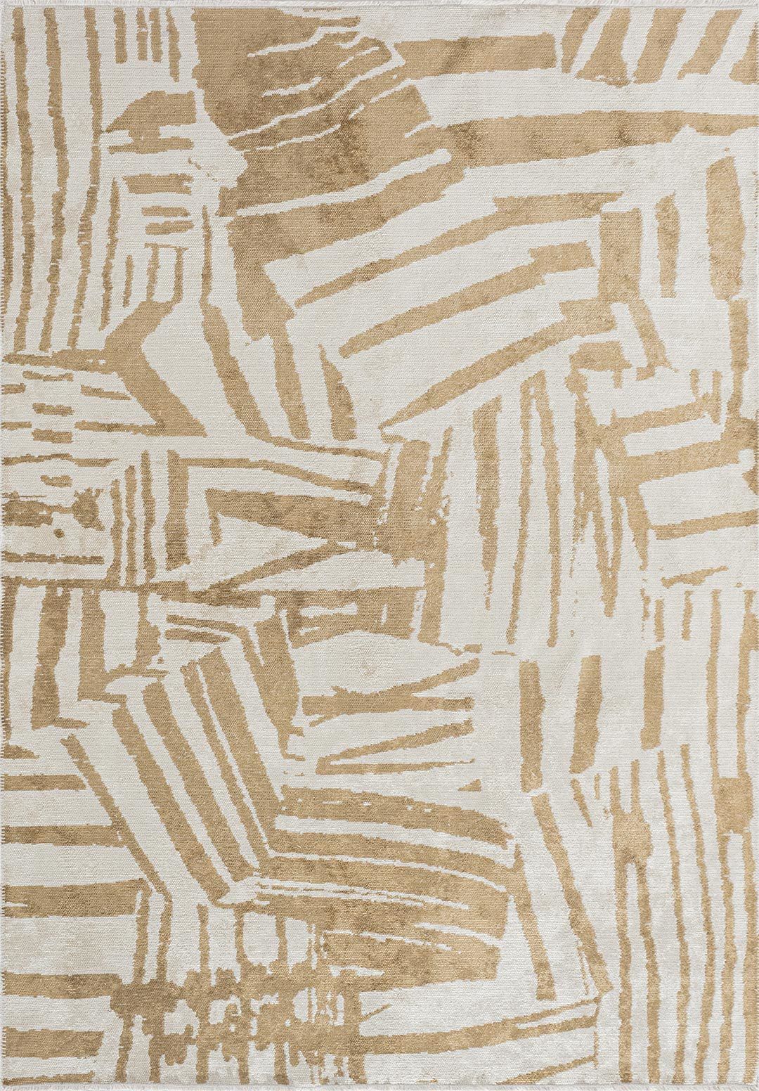 Earth-tone Ornate Rug - Natural Color Area Rug | Alpken