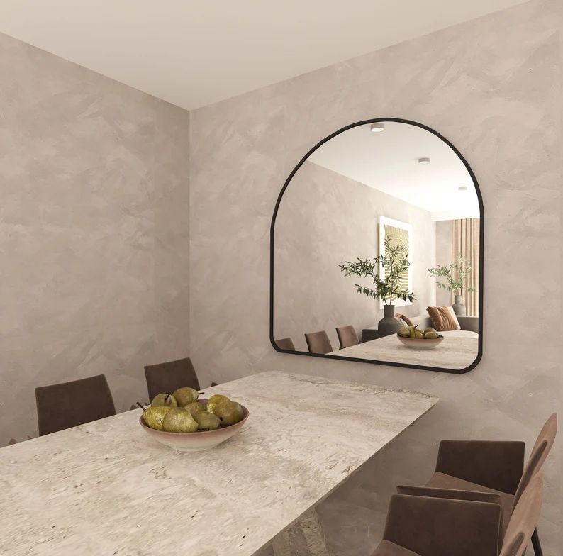 Alya Irregular Wall Mirror - Elegant Asymmetrical Design | Alpken