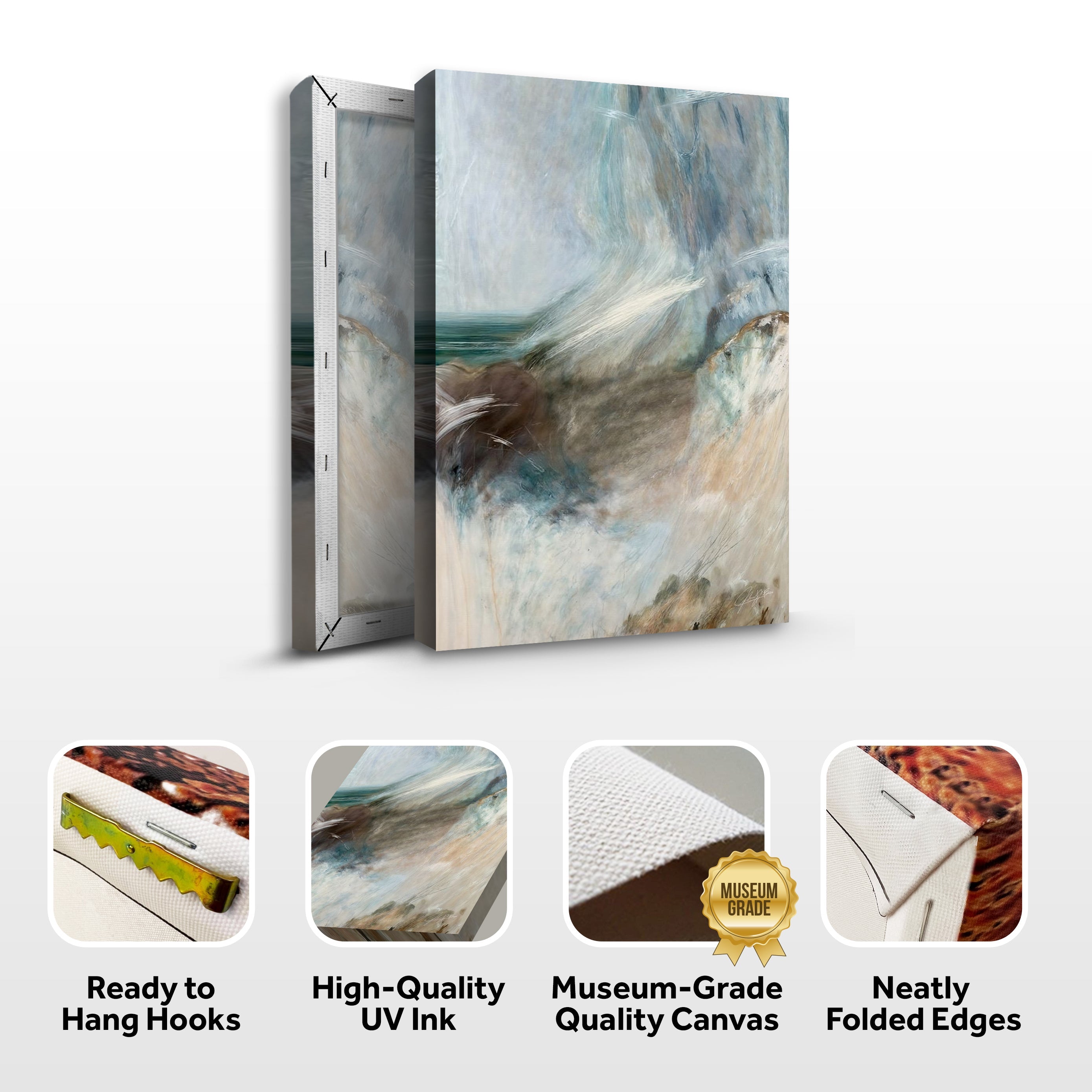 Canvas Print: "Whispering Coast"