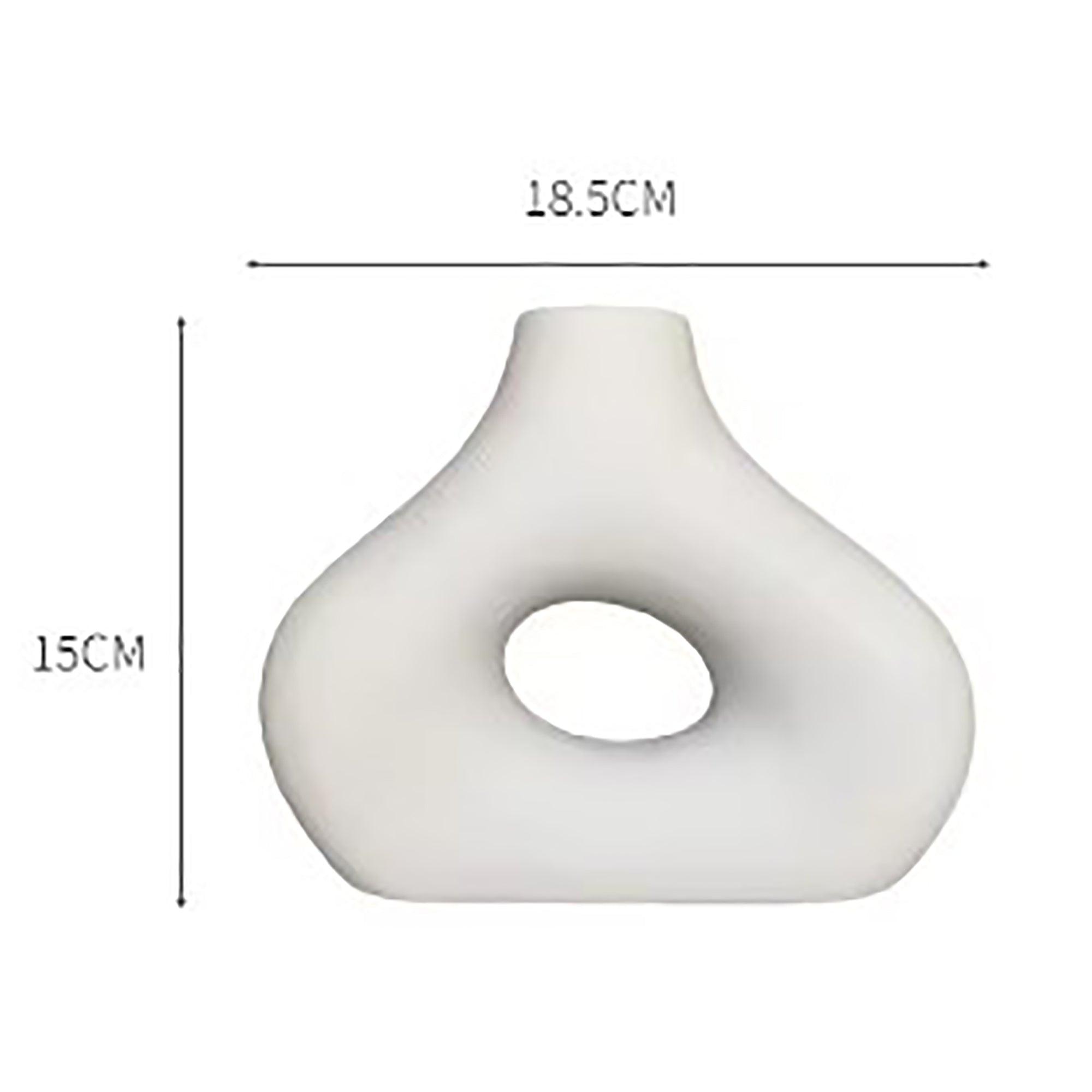 Cutout Vase-White - PRHOMZ