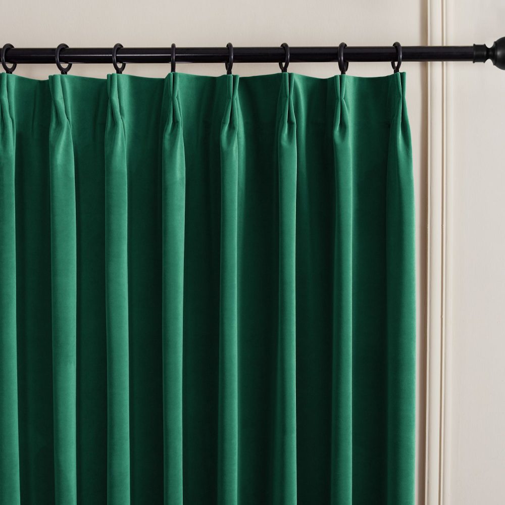 Whitney Luxury Matte Velvet Thermal Curtains
