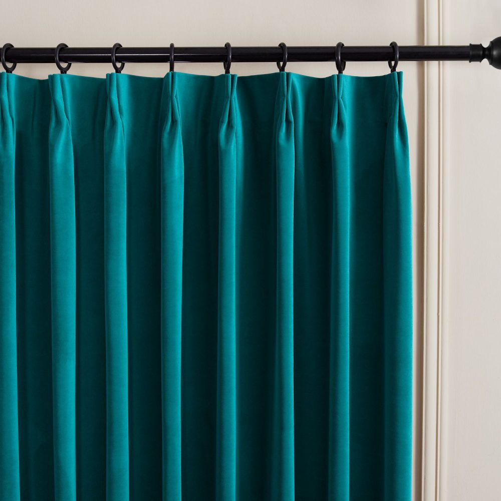 Whitney Luxury Matte Velvet Thermal Curtains