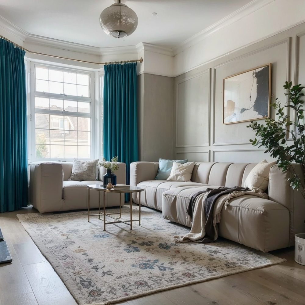 Whitney Luxury Matte Velvet Thermal Curtains